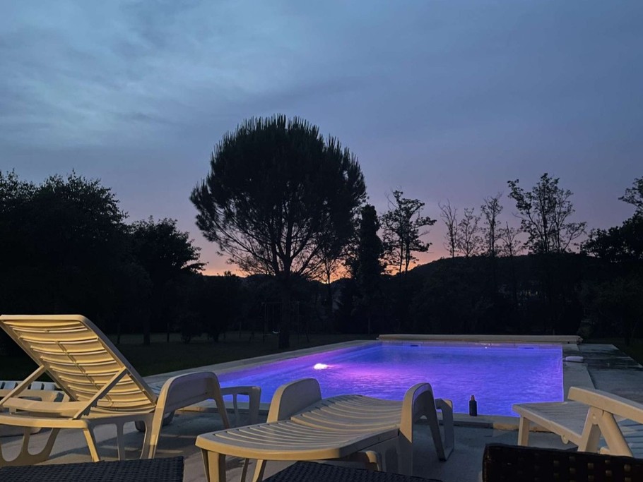 Piscine Chauffée avec éclairage