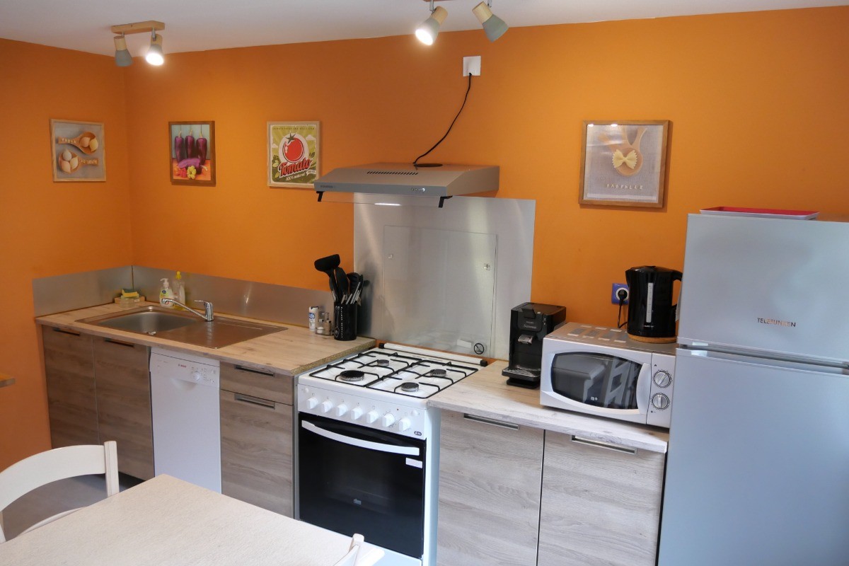 Cuisine gîte Myrtille - Marmonfosse