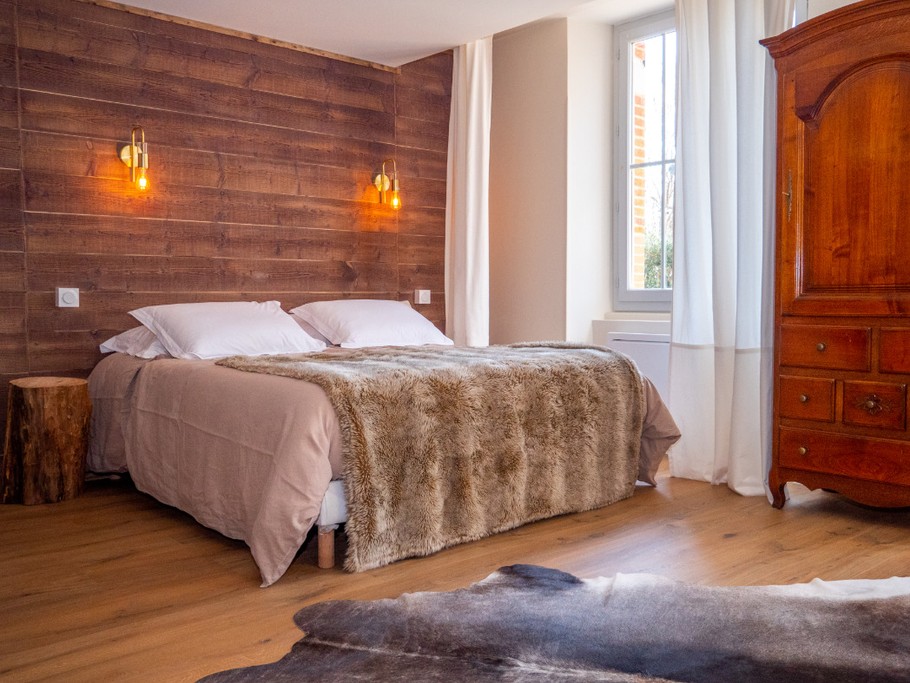 Le coin couchage du Gite