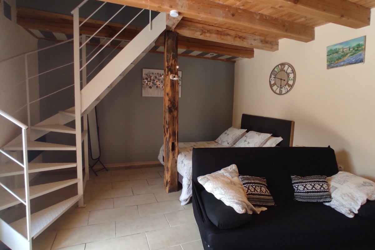 La Dame Blanche - Chambre Cordon de Royat - Chambre principale