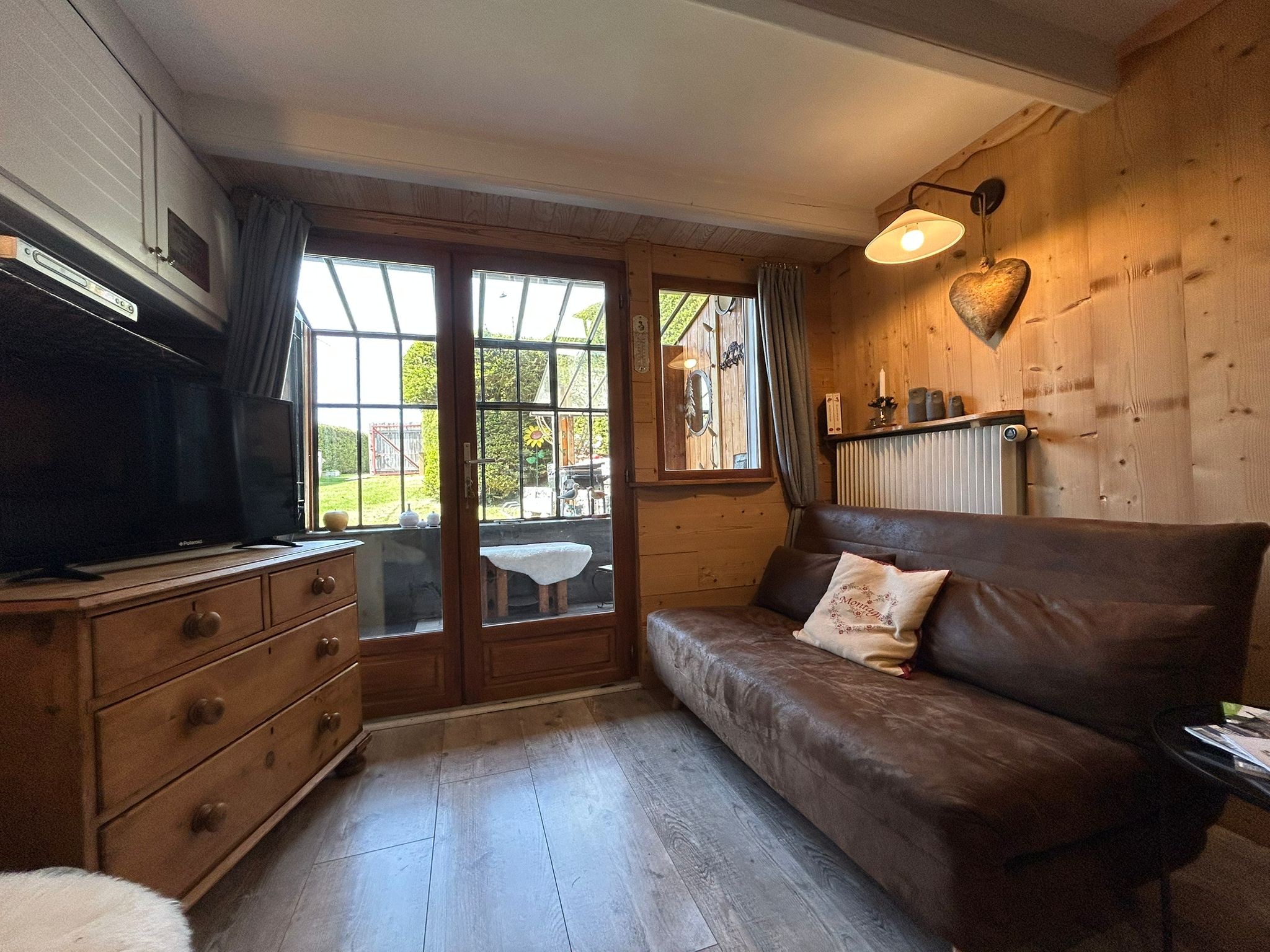 Living room - Apartment "Chalet Le Village" in the heart of nature