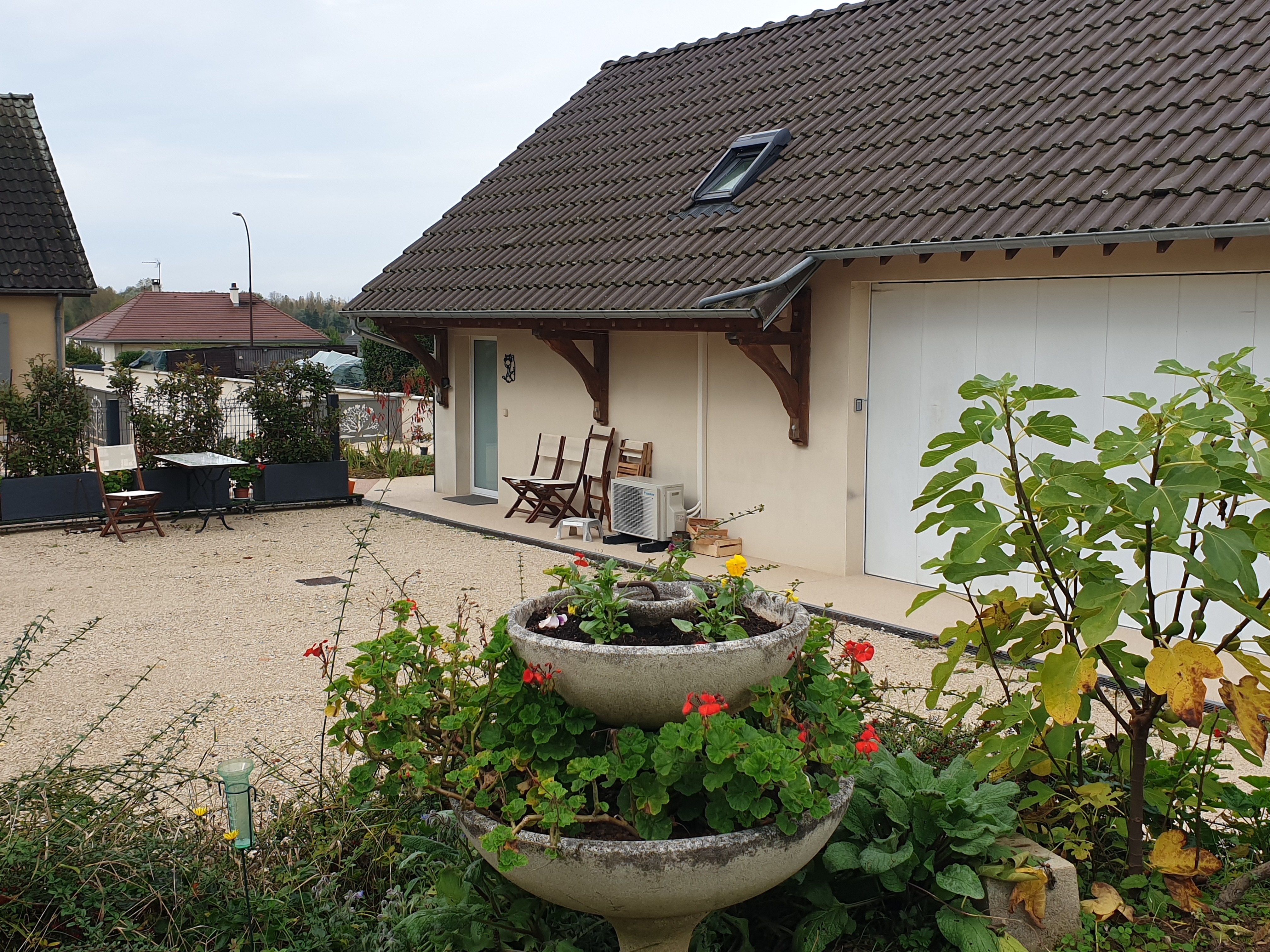 vue du jardin