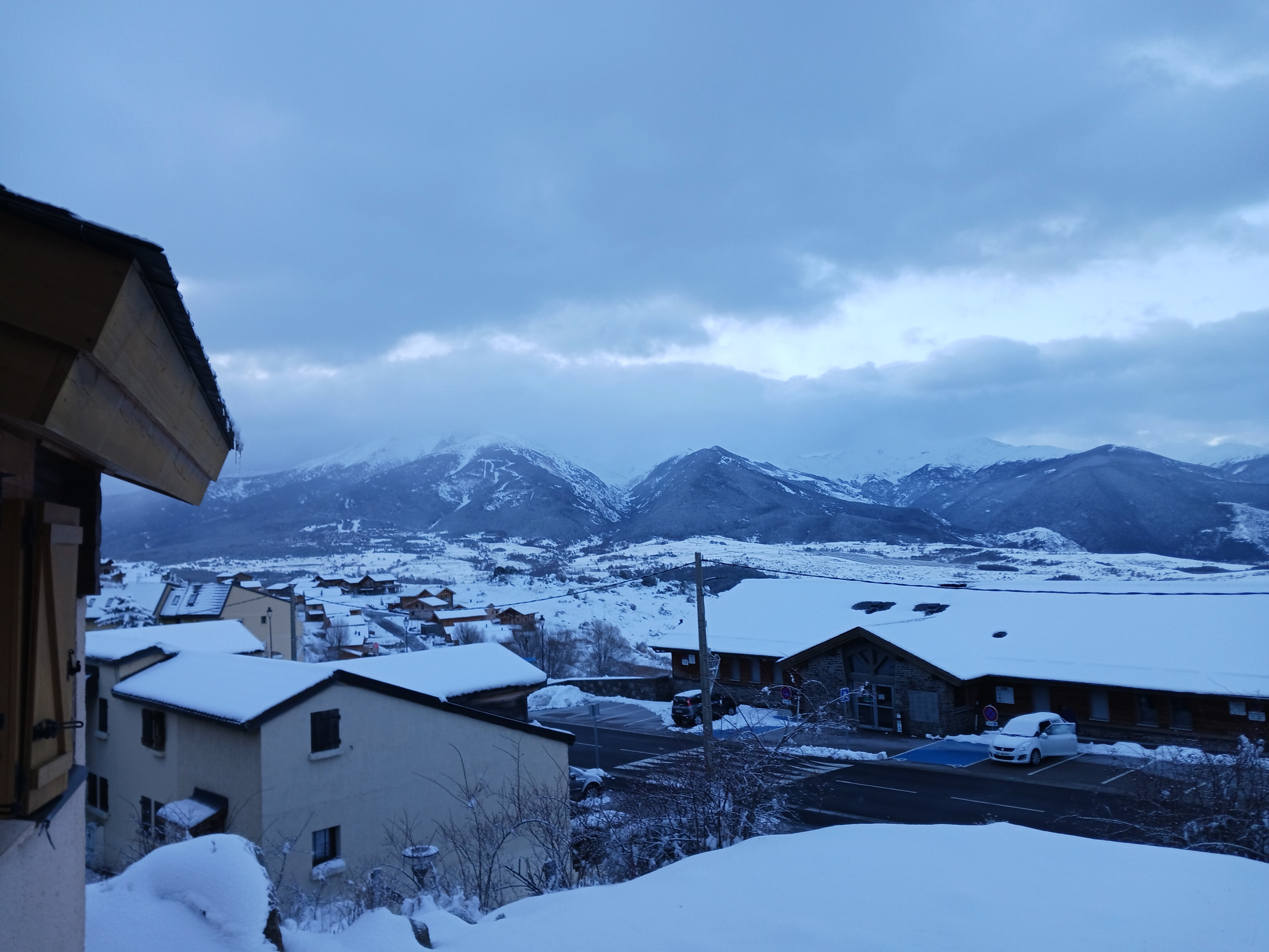 Vue du chalet