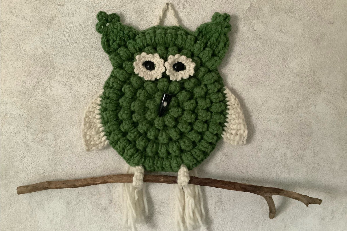 deco chouette verte