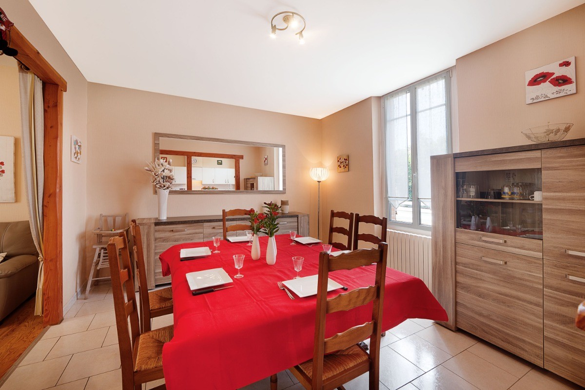 Gîte Clévacances Lavoisier Tarn - Midi Pyrénées - Occitanie - Sud Ouest - salle à manger.
