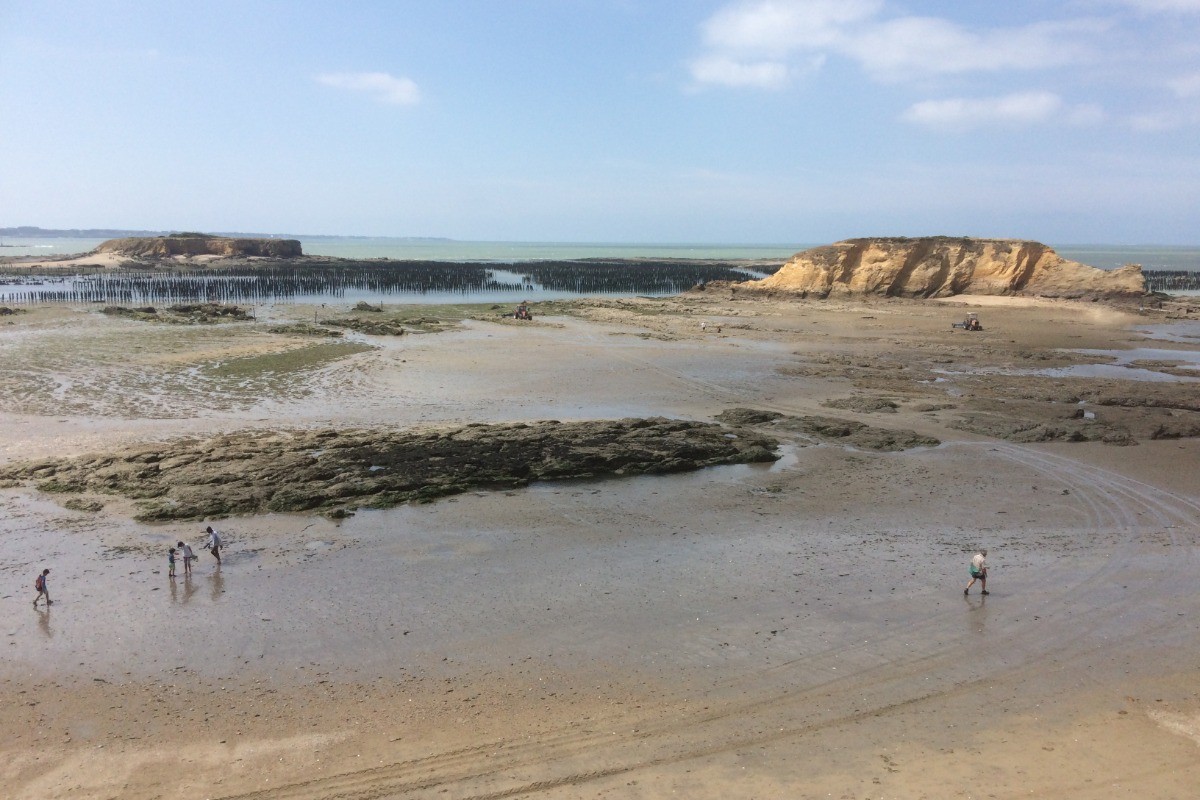 À marée basse