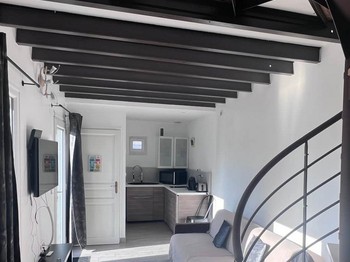 Gite Rouge Séjour cuisine