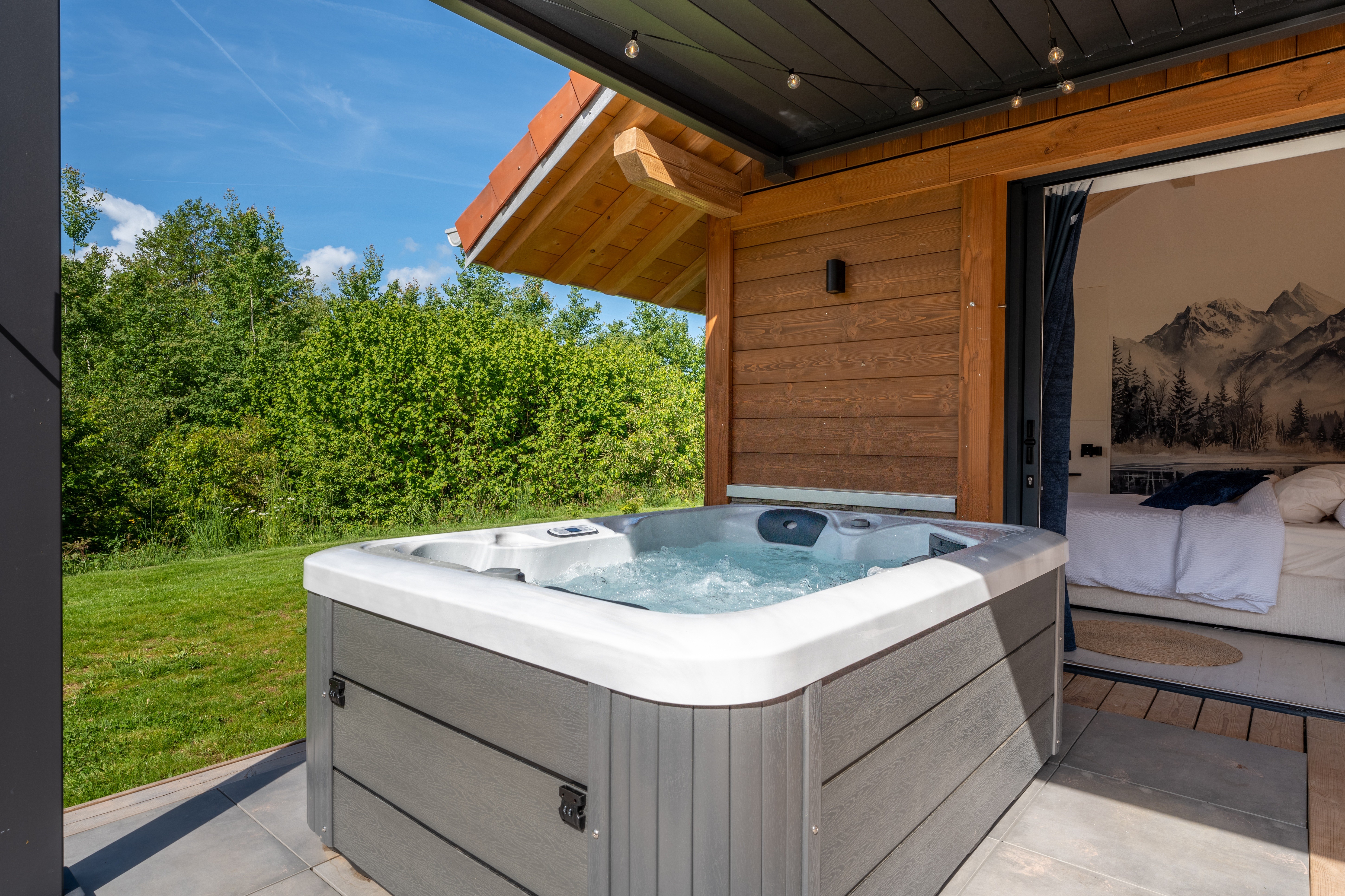 Scandi'Blue Terrace Spa - Domaine Epic Chalets