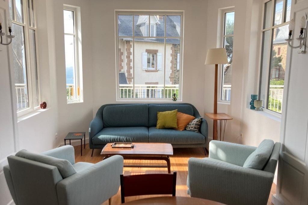 VILLA PERROSIENNE VUE MER - 12 personnes - PERROS-GUIREC - COTES D'ARMOR - BRETAGNE -