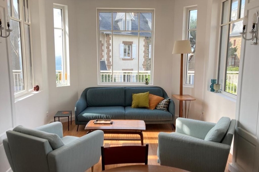 VILLA PERROSIENNE VUE MER - 12 personnes - PERROS-GUIREC - COTES D'ARMOR - BRETAGNE -