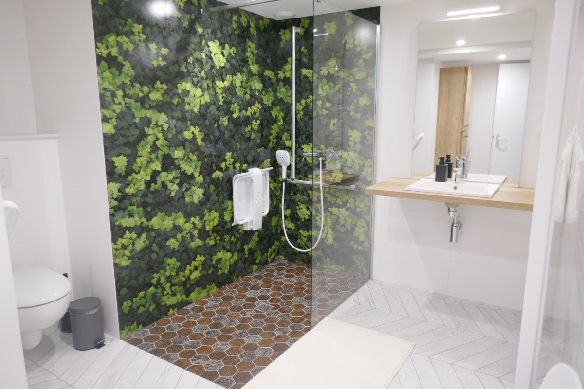 Salle d'eau PMR appartement niveau 0