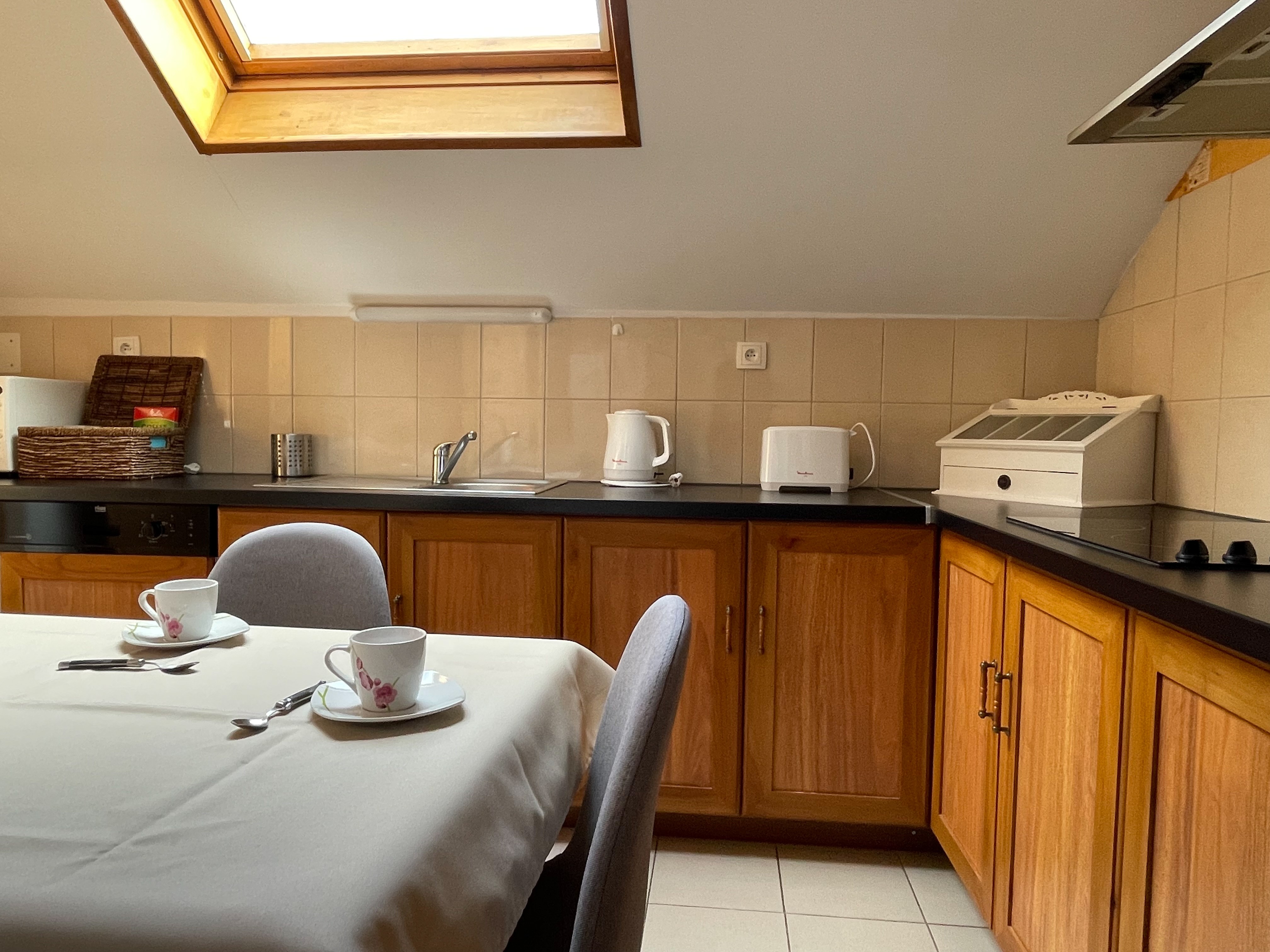 Fully equipped kitchen