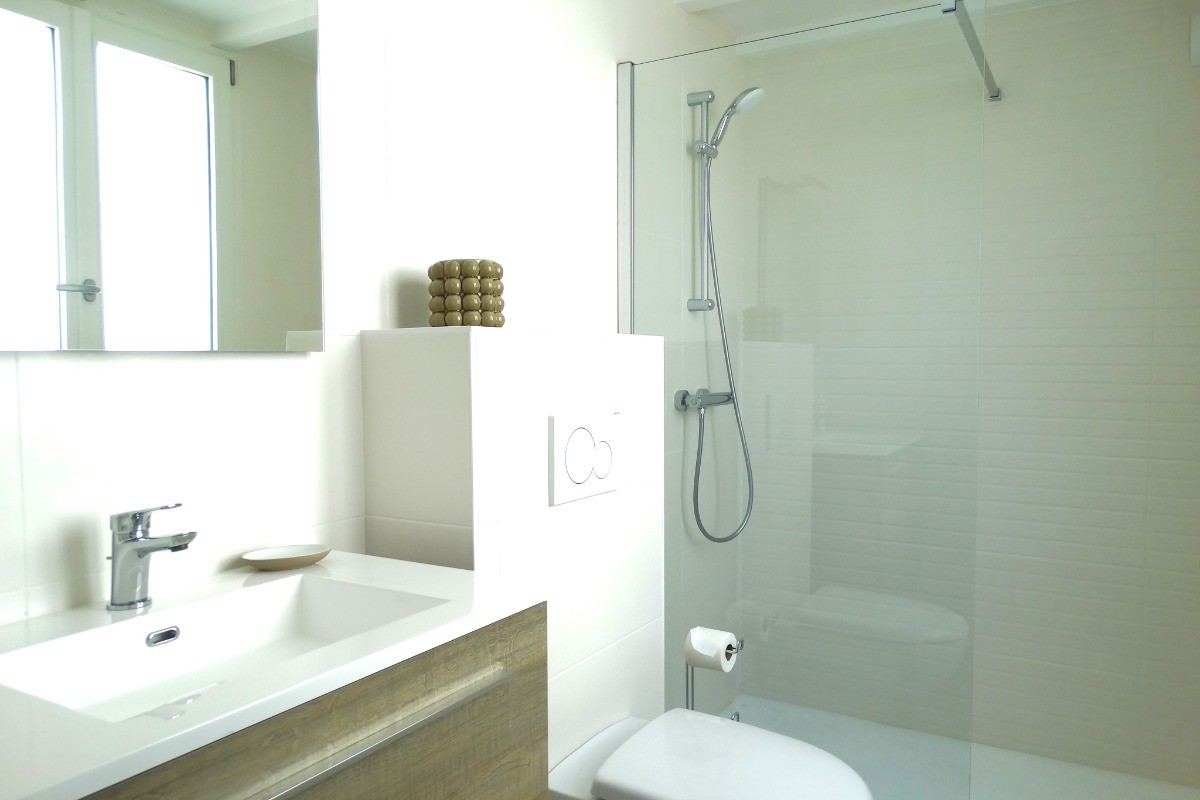Salle d'eau avec wc