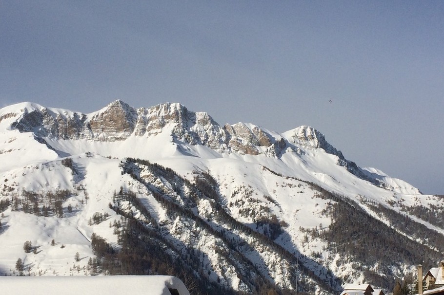 De la fenêtre en hiver