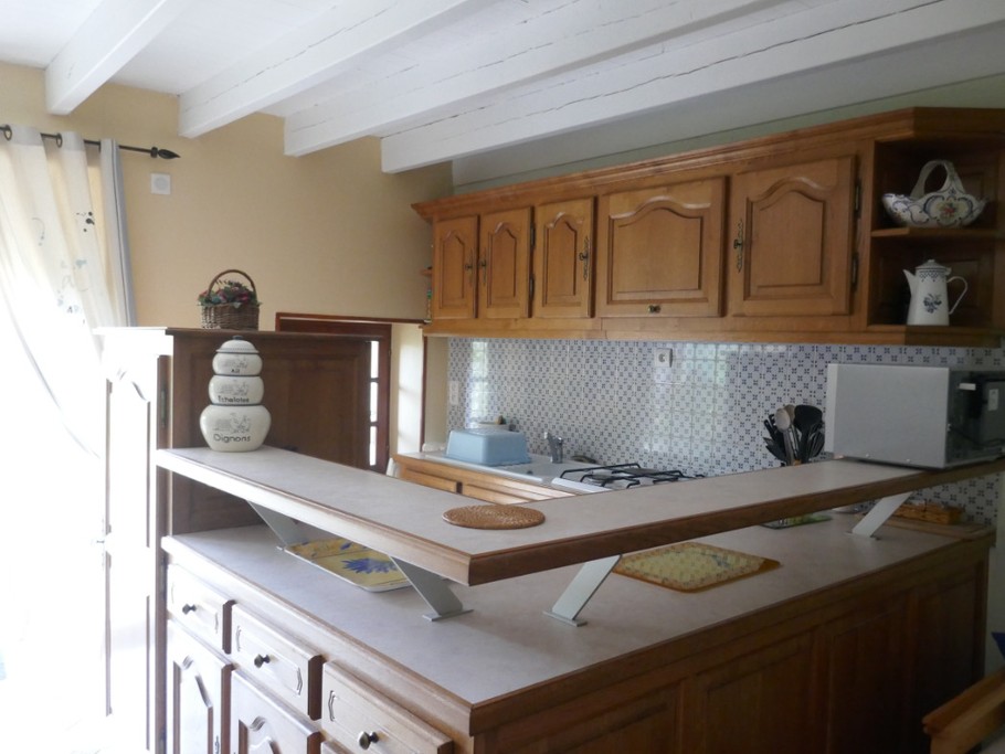 Cuisine ouverte sur le séjour