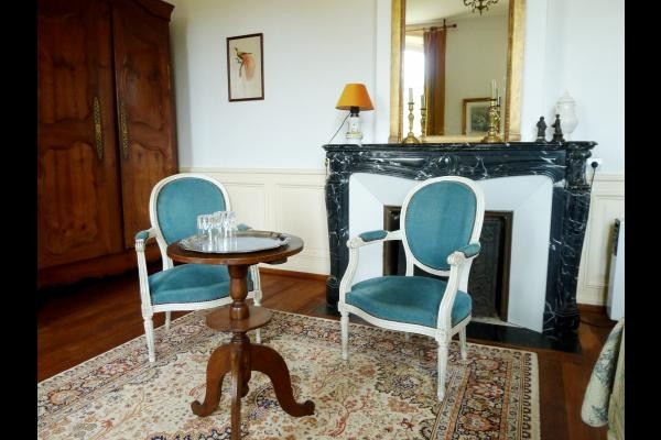 Chambre d'hôtes - Abbaye Autrey - Espace salon