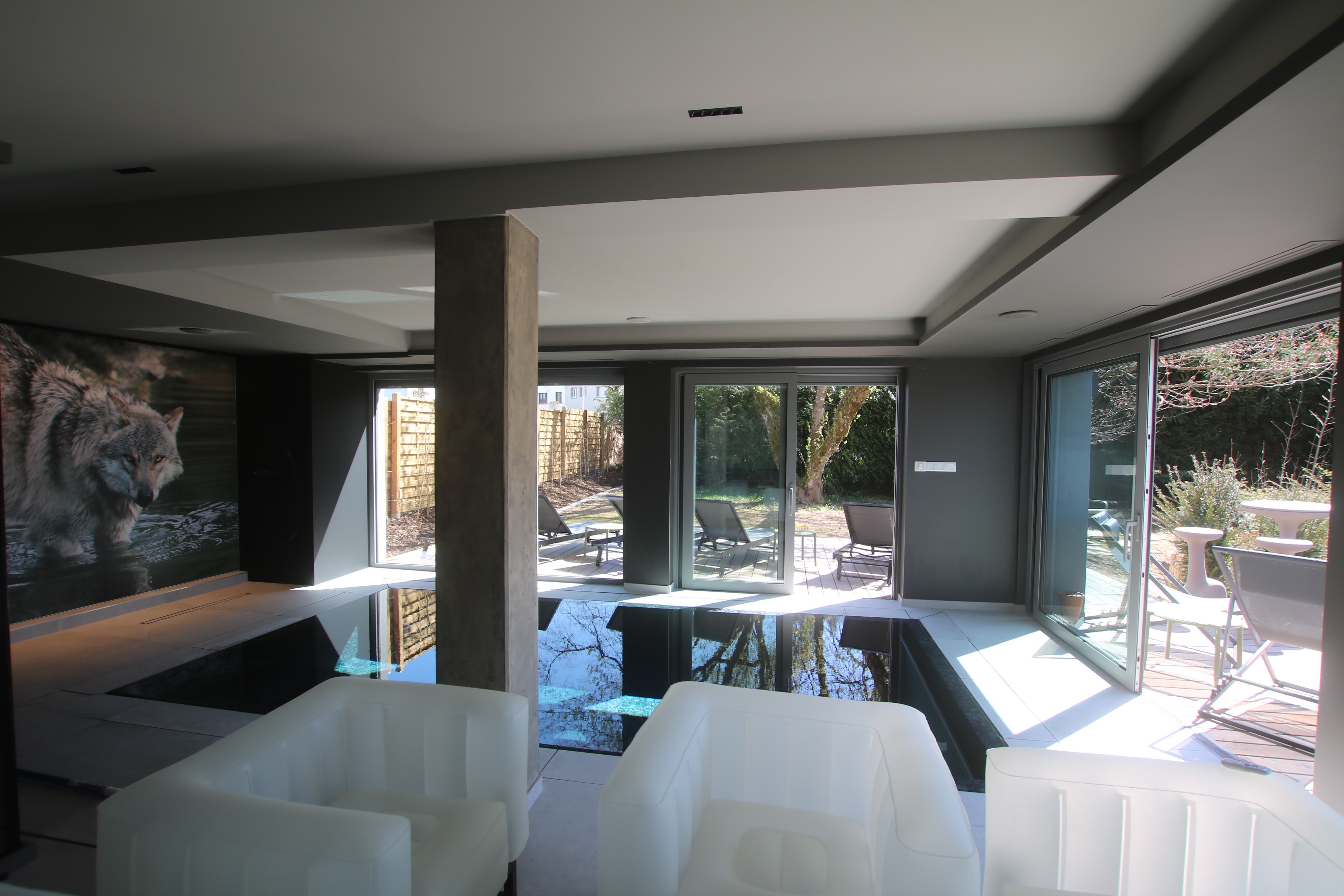 Espace piscine