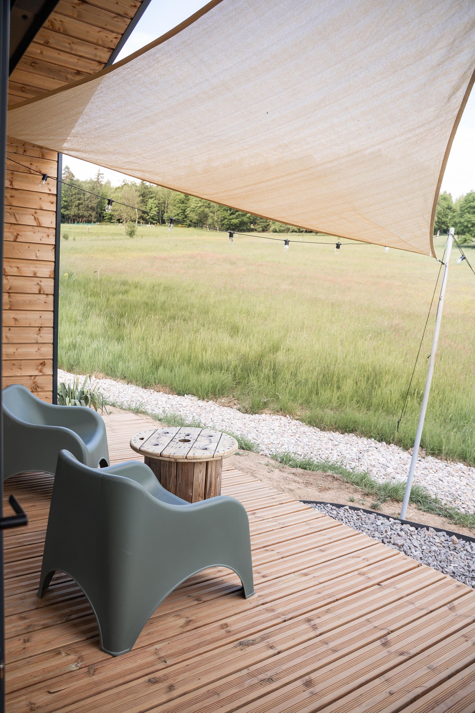 Terrace – Lodge Helsinki, Saint-Léonard, Vosges