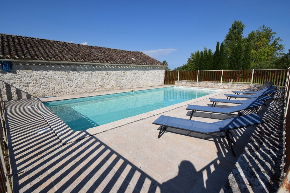 Piscine partagée
