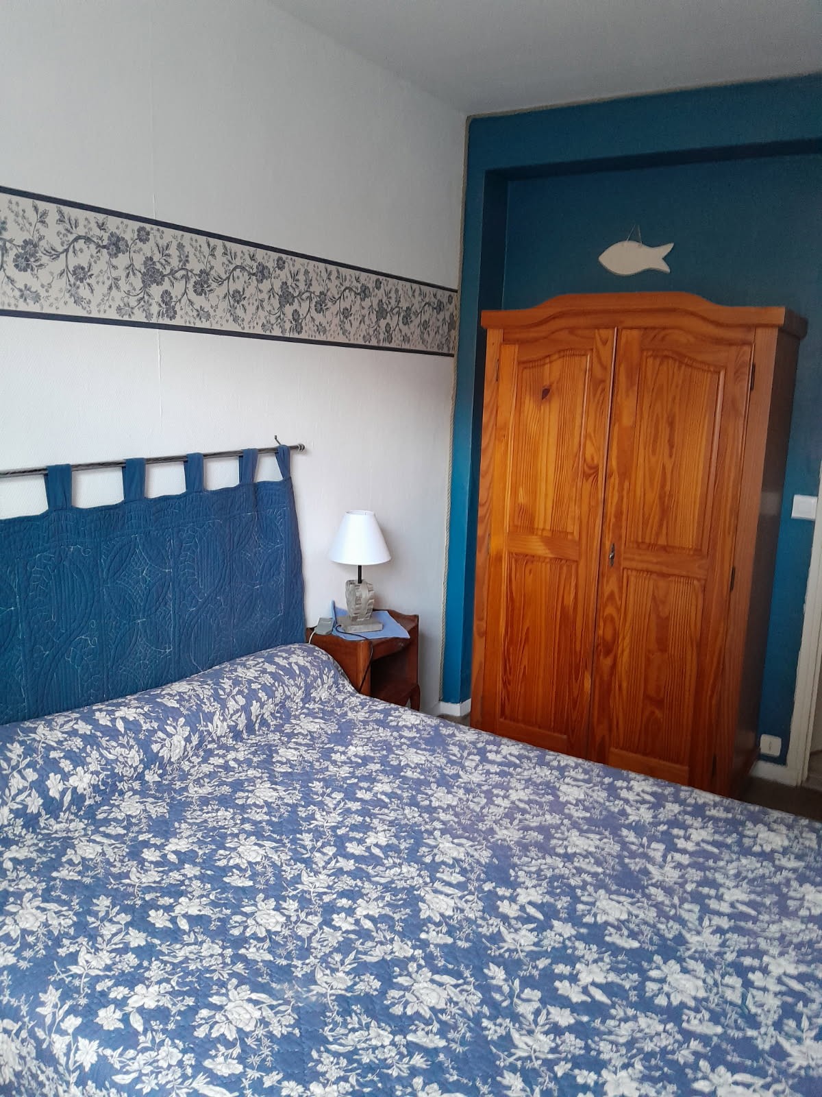 Chambre avec sommier électrique 