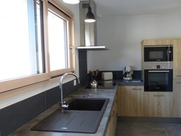 espace cuisine très fonctionnel