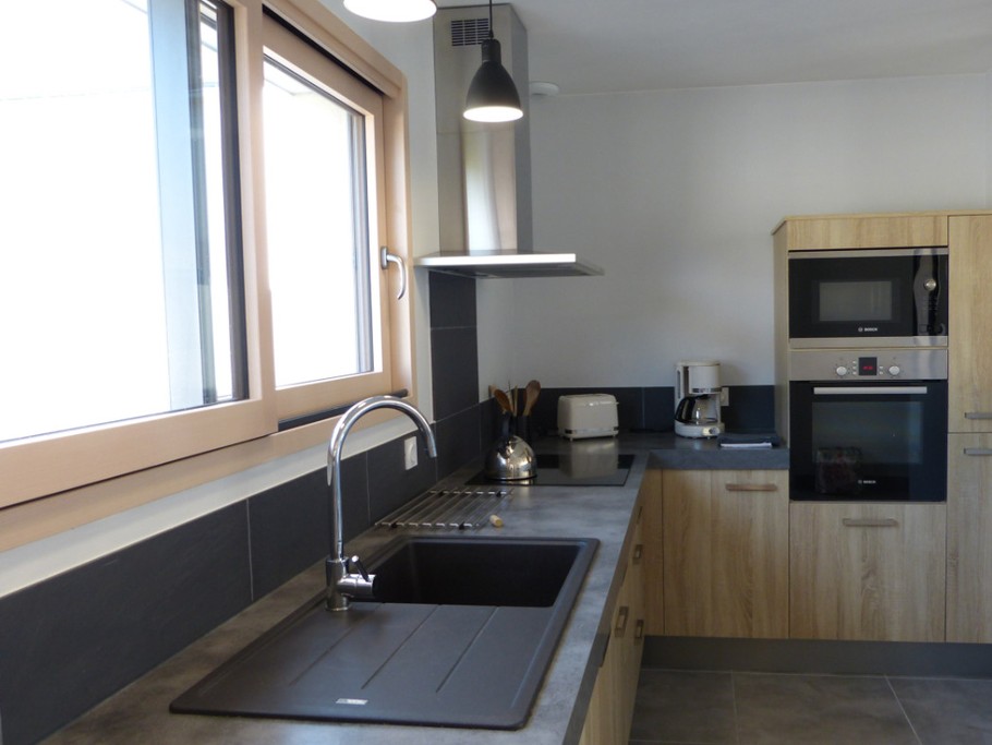 espace cuisine très fonctionnel