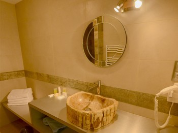 Salle d'eau chambre familiale Pin