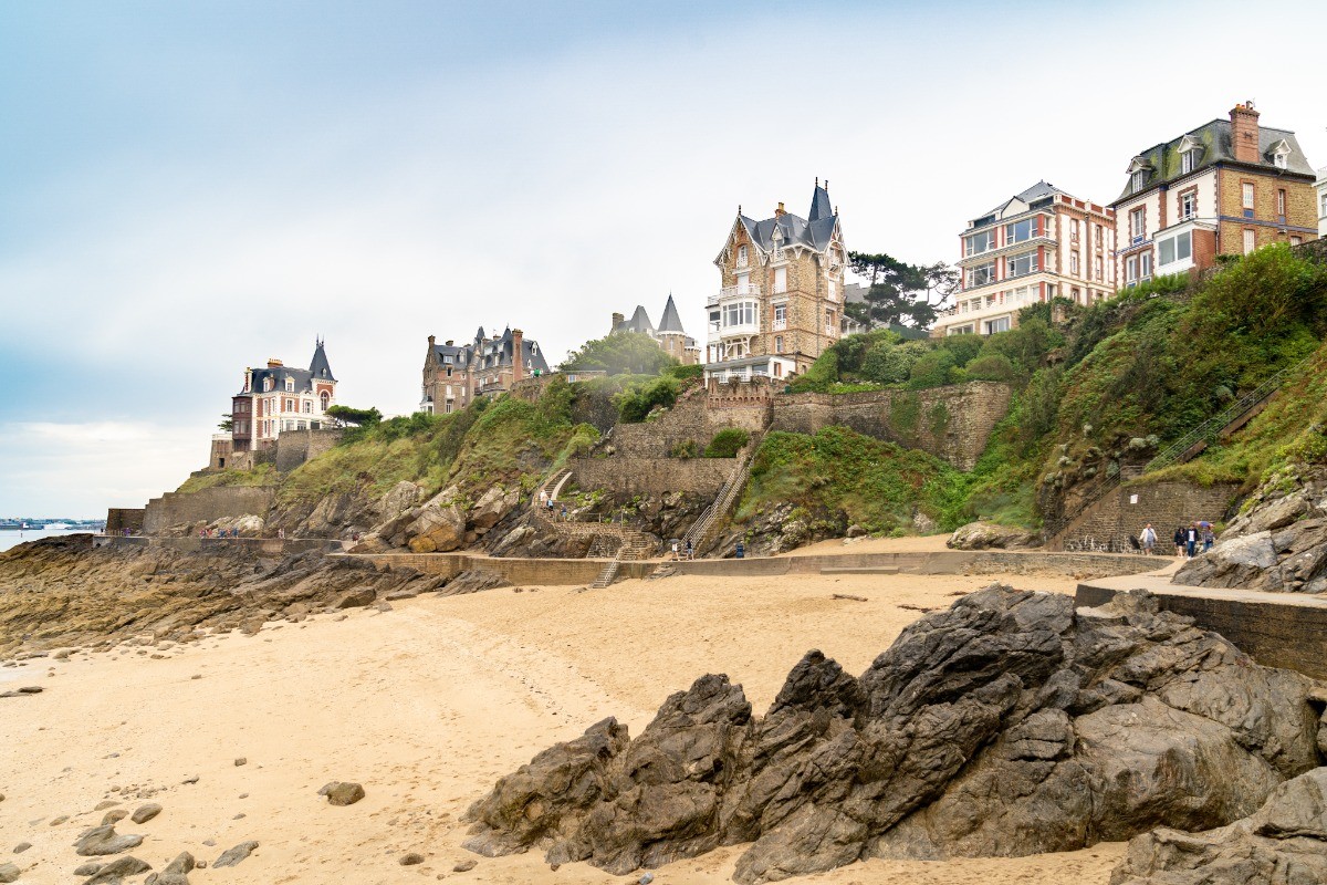 Belle Epoque villas in Dinard