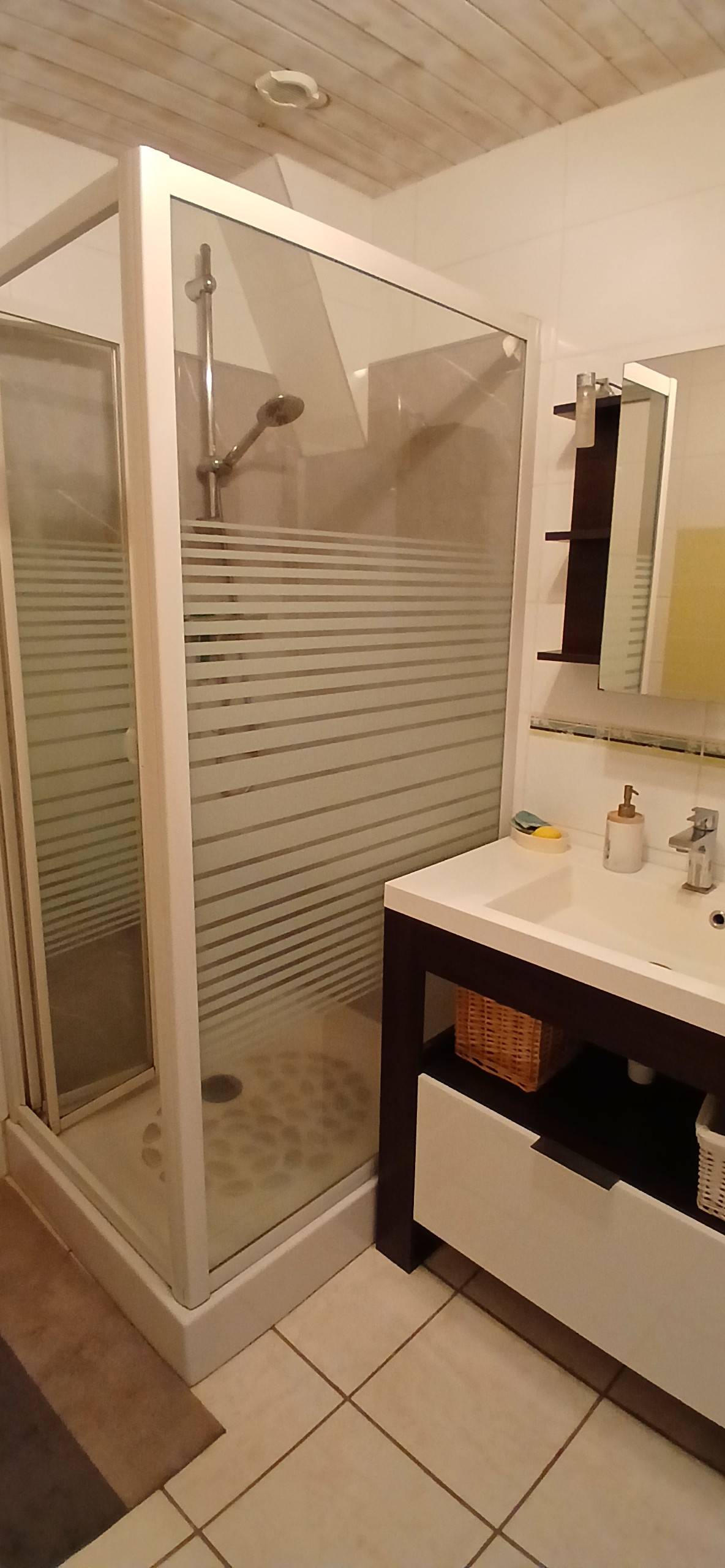 Aloreedubois, gîte 6 pers., Saint Ours les Roches, Puy de Dôme, Salle d'eau