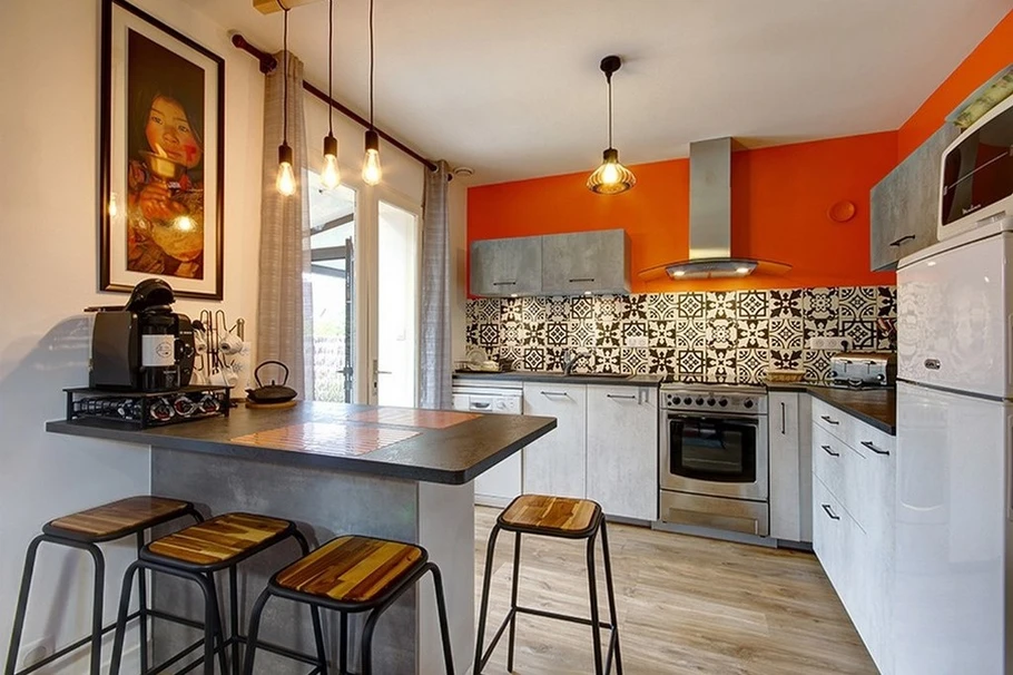 Une cuisine ouverte pour plus de convivialité