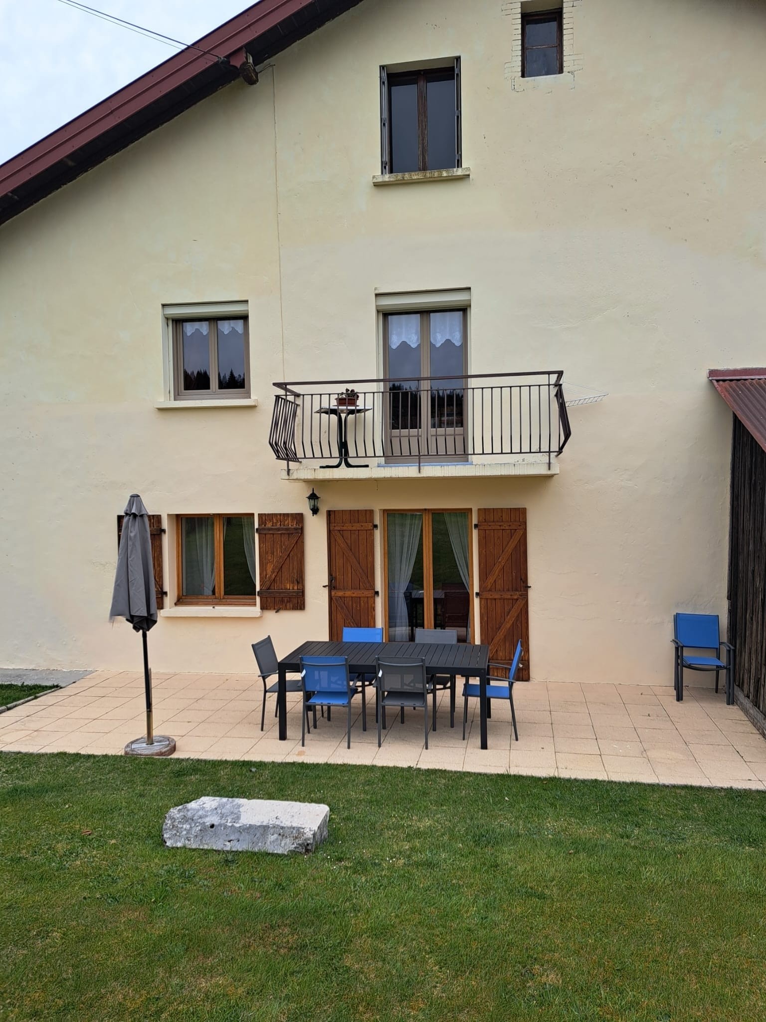 the terrace