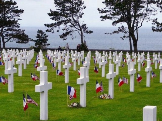 Cimetière Américain de COLLEVILLE SUR MER