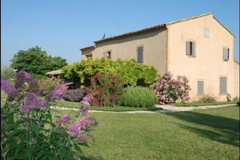 Jardin coté entrée Glycine