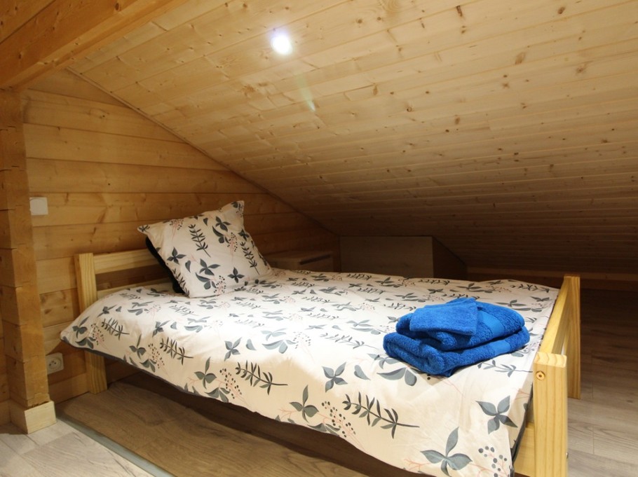 Coin montagne dans le salon - Chalet des Sources