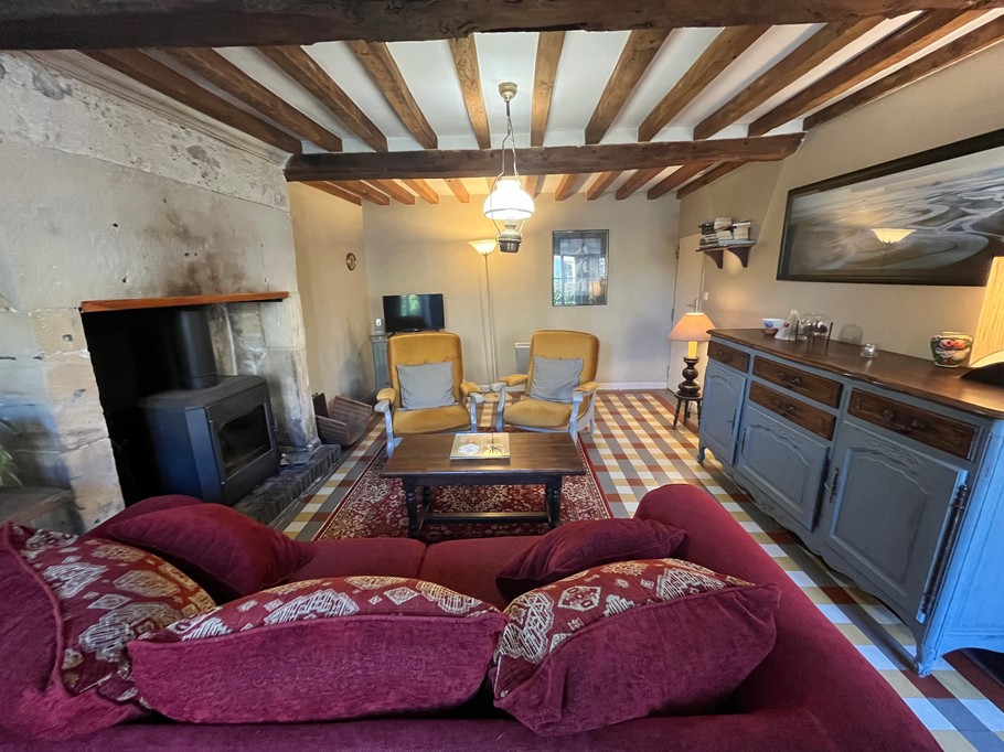 La maison de Karen Gîte 4 personnes Aure/mer salon