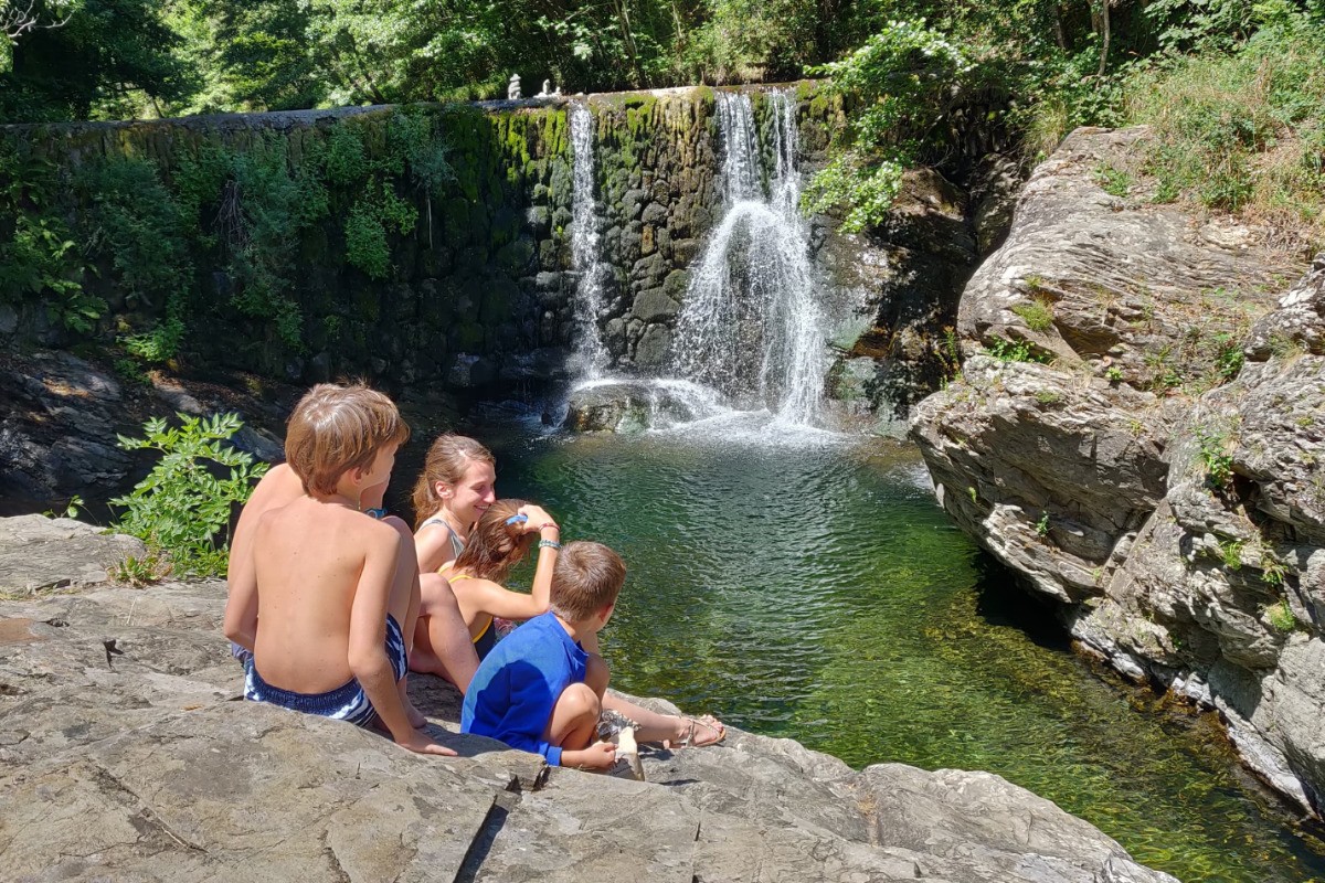 Baignade en rivière