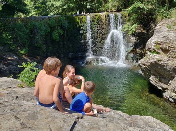 Baignade en rivière