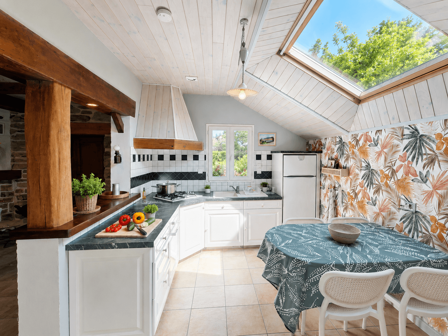 Bright kitchen