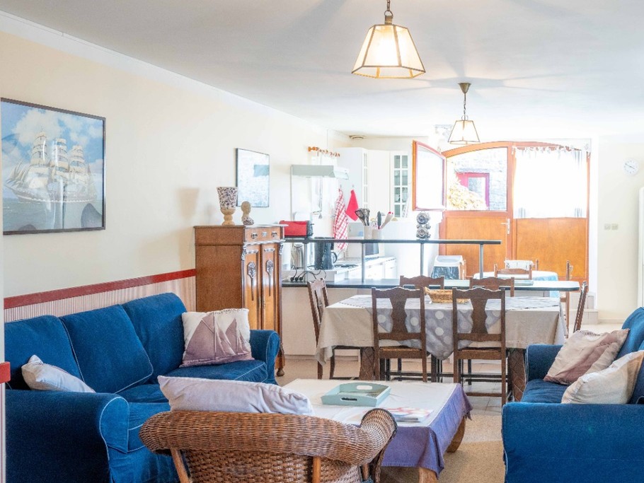 salon et cuisine ouverte