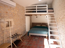 Mezzanine lit 140 * 190 cm