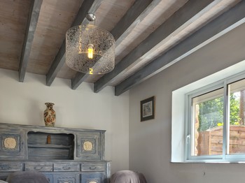 Location vacances, Clévacances, Maison de Tess, séjour salon cuisine