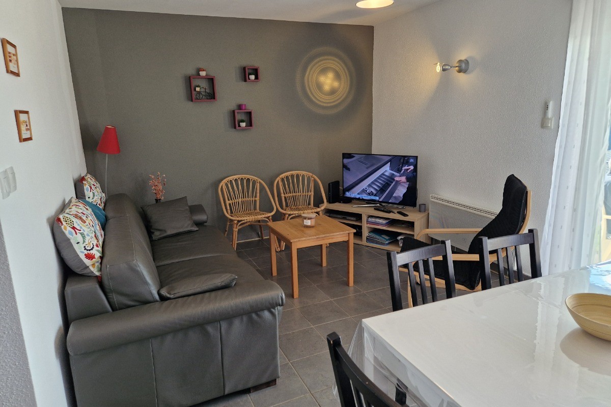 Cuisine ouverte sur salon/ séjour - Appartement Gérardmer