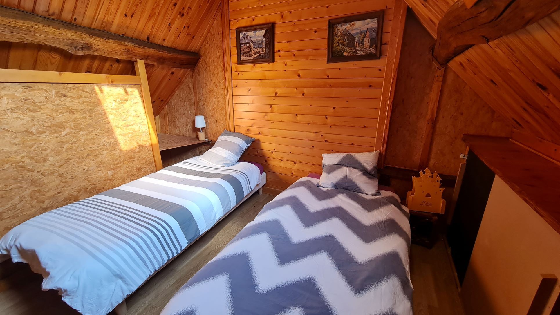 Chambre 2 lits simples