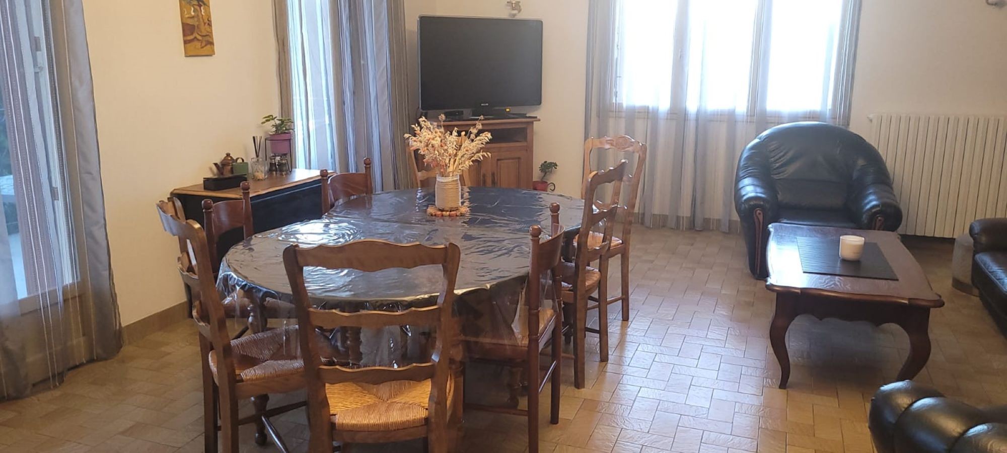 "Chez Cécile" - Olliergues - Séjour