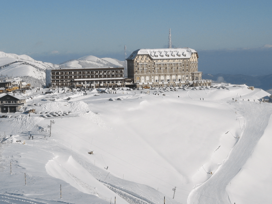 Vue station de ski Luchon Superbagnères