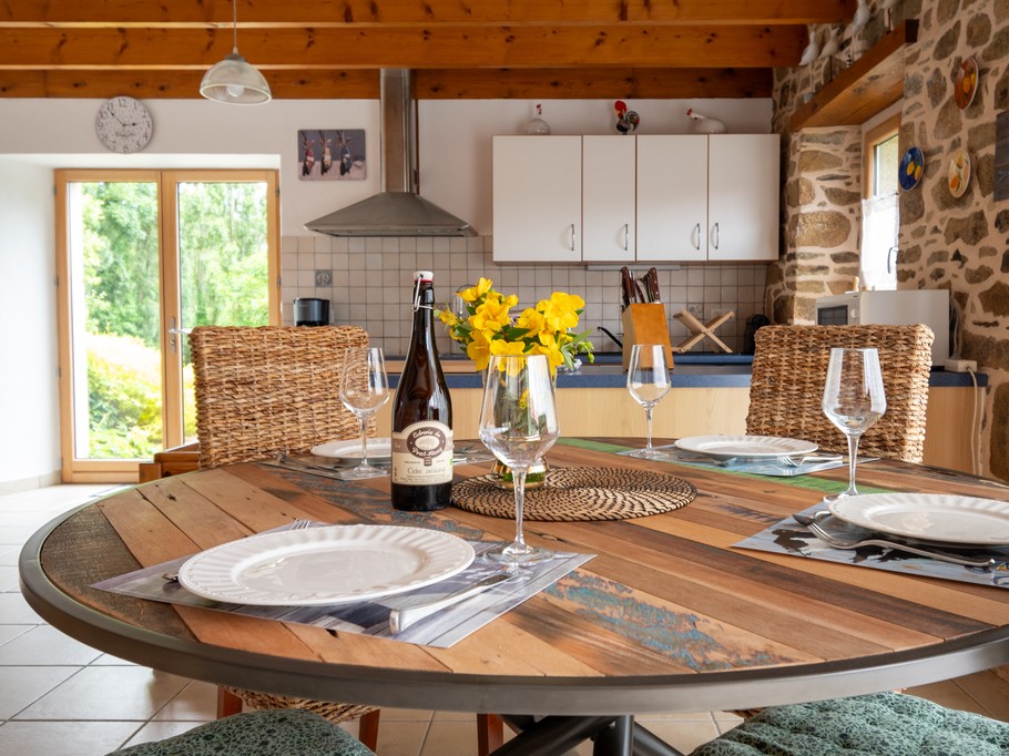A table pour déguster un délicieux repas