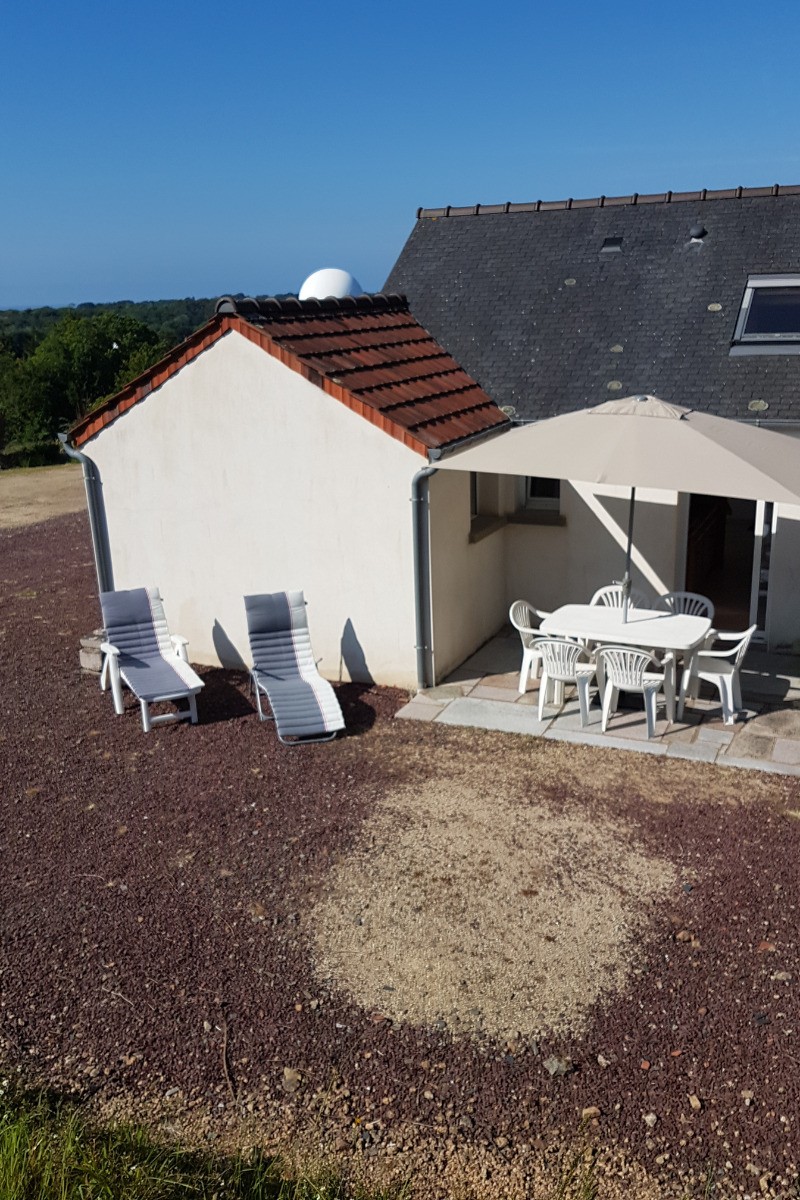 maison de caractère 2 à 6 personnes - terrasse
