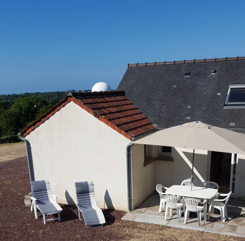 maison de caractère 2 à 6 personnes - terrasse