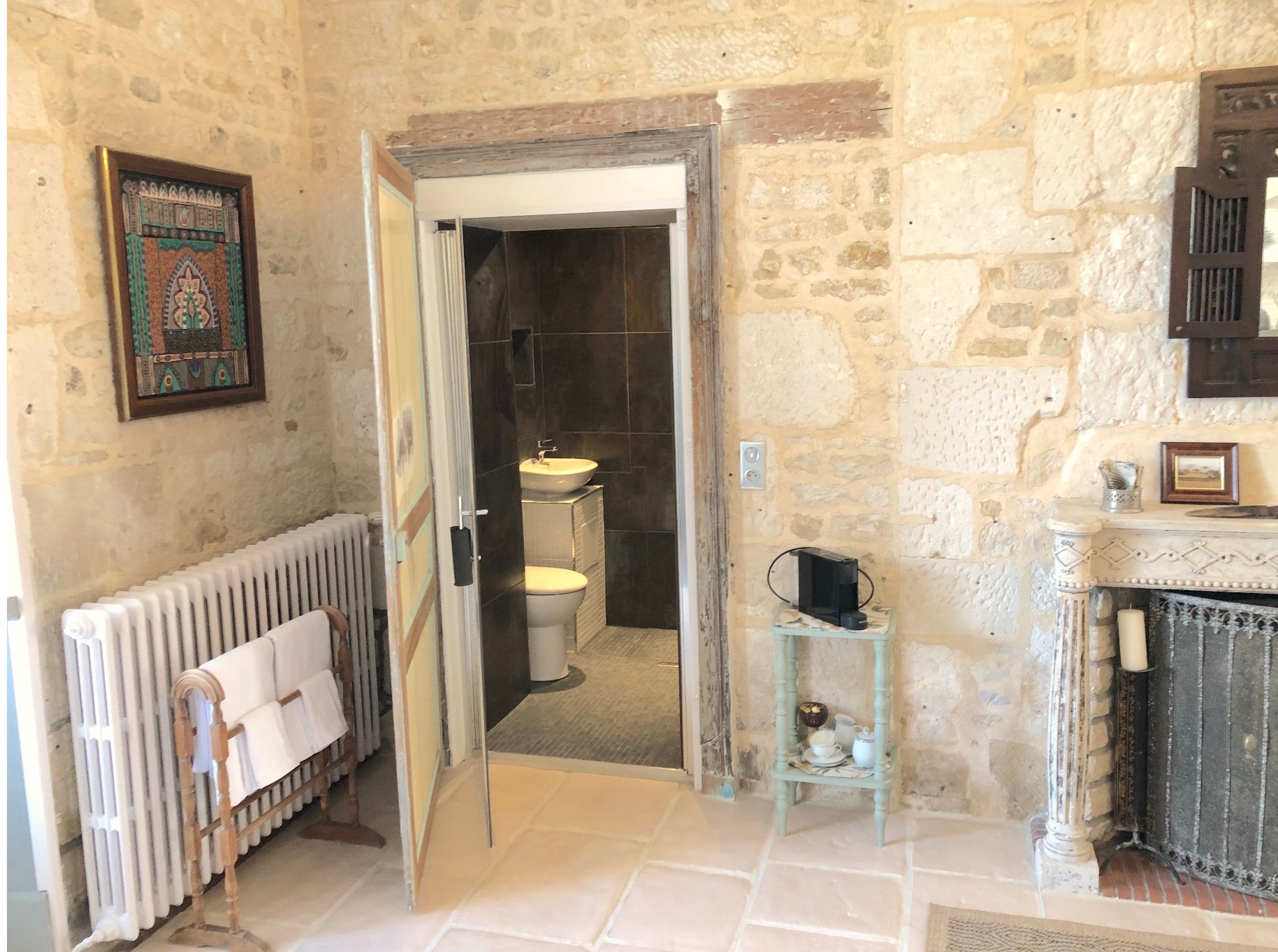 douche italienne attenante