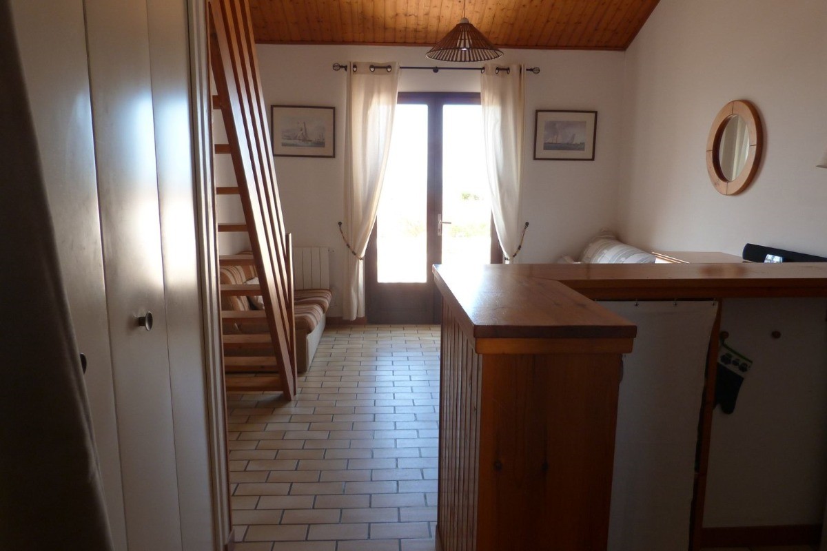 Vue depuis l'entrée